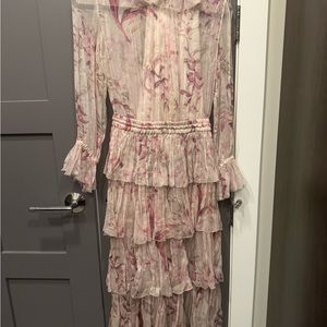 ZIMMERMANN floral dress size 0